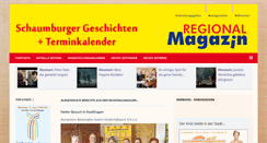 Desktop Screenshot of dasregionale.de