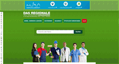 Desktop Screenshot of dasregionale.net